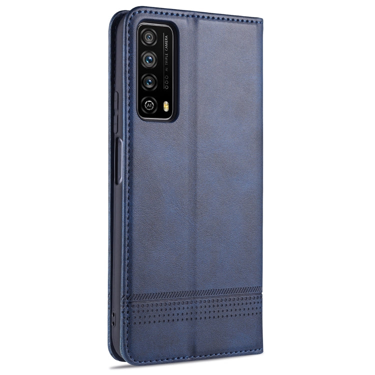 For Huawei  Enjoy 20 SE 4G AZNS Magnetic Calf Texture Horizontal Flip Leather Case with Card Slots & Holder & Wallet