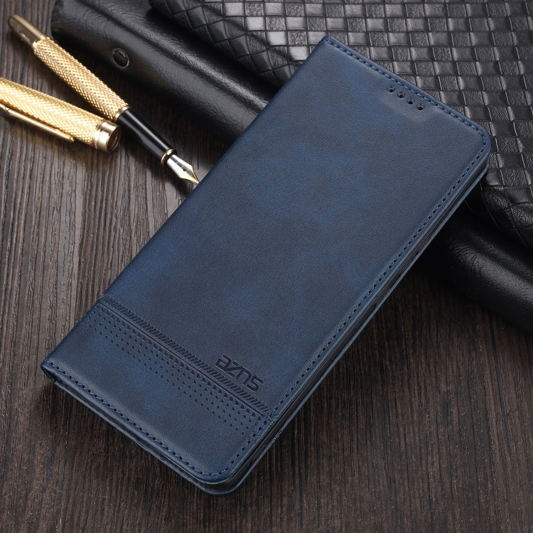 For Huawei  Enjoy 20 SE 4G AZNS Magnetic Calf Texture Horizontal Flip Leather Case with Card Slots & Holder & Wallet