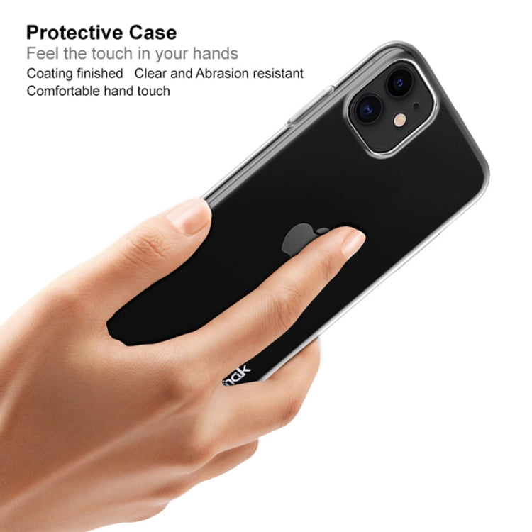 For iPhone 11 IMAK Wing II Pro Series Wear-resisting Crystal Protective Case(Transparent)
