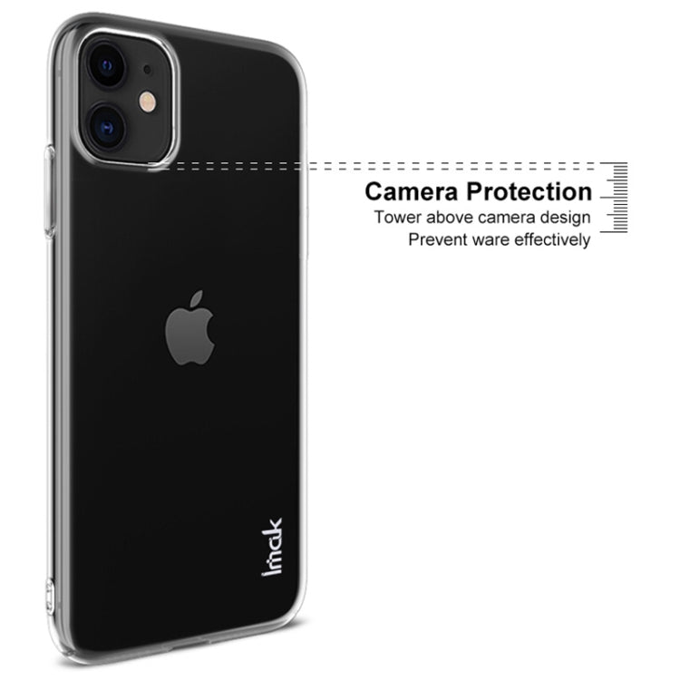 For iPhone 11 IMAK Wing II Pro Series Wear-resisting Crystal Protective Case(Transparent)