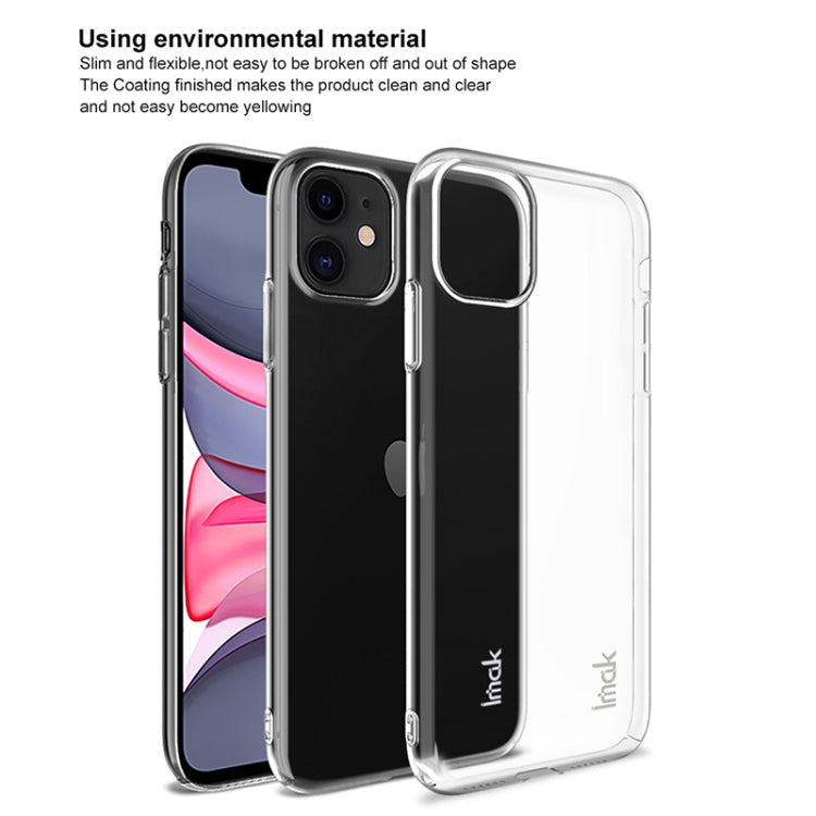 For iPhone 11 IMAK Wing II Pro Series Wear-resisting Crystal Protective Case(Transparent)