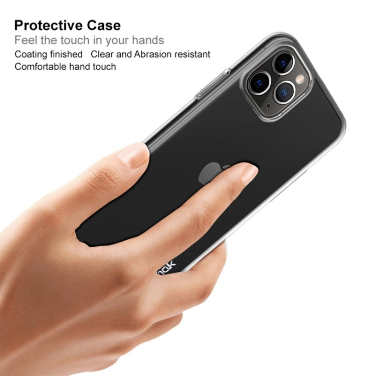 For iPhone 11 Pro Max IMAK Wing II Pro Series Wear-resisting Crystal Protective Case(Transparent)
