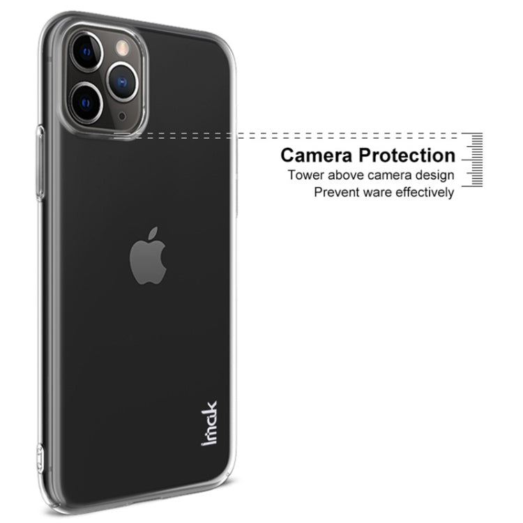 For iPhone 11 Pro Max IMAK Wing II Pro Series Wear-resisting Crystal Protective Case(Transparent)