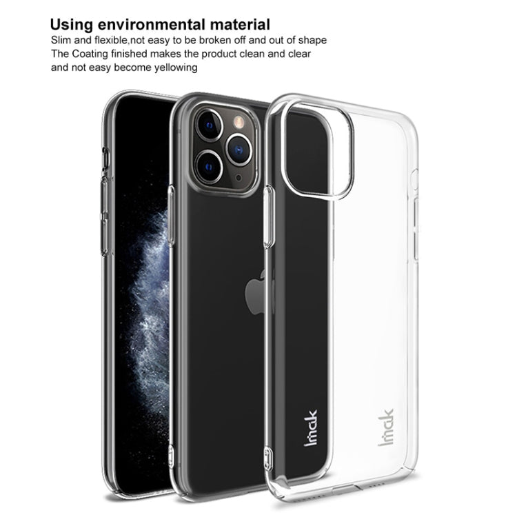 For iPhone 11 Pro Max IMAK Wing II Pro Series Wear-resisting Crystal Protective Case(Transparent)