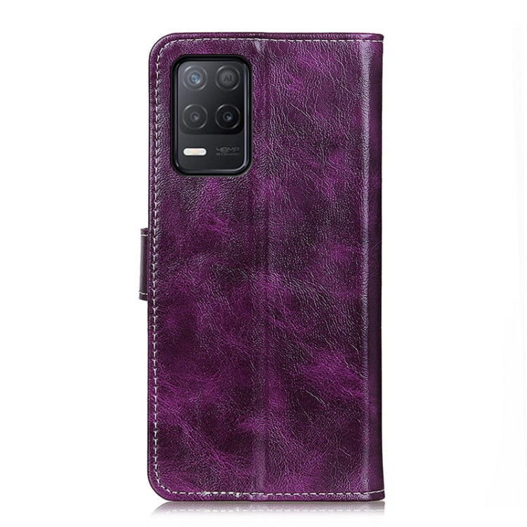 For Realme 9 5G / Realme 8 5G / Realme V13 5G Retro Crazy Horse Texture Horizontal Flip Leather Case