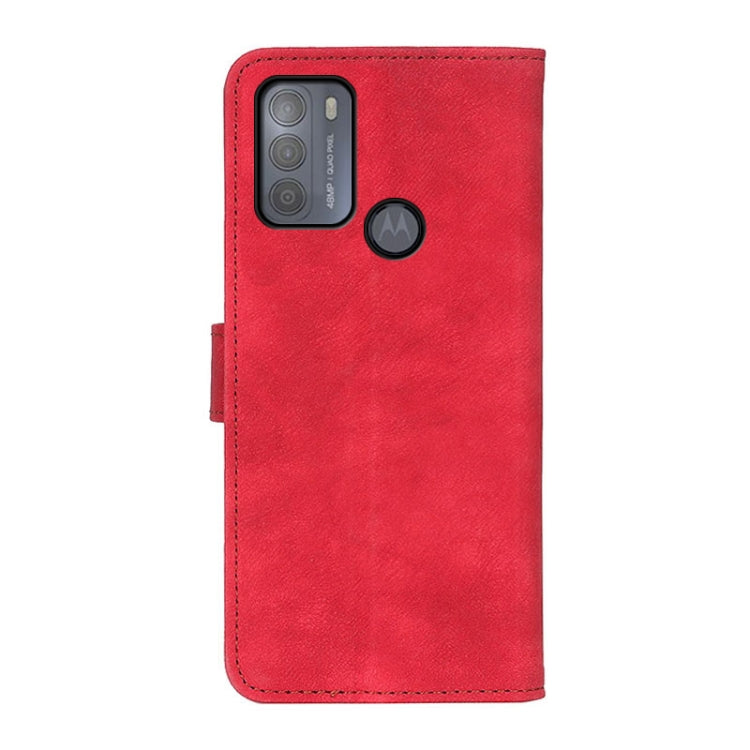 For Motorola Moto G50 Antelope Texture Magnetic Buckle Horizontal Flip PU Leather Case with Card Slots & Wallet & Holder