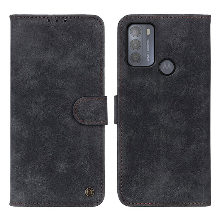 For Motorola Moto G50 Antelope Texture Magnetic Buckle Horizontal Flip PU Leather Case with Card Slots & Wallet & Holder