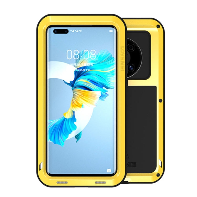 For Huawei Mate 40 LOVE MEI Metal Shockproof Waterproof Dustproof Protective Case without Glass
