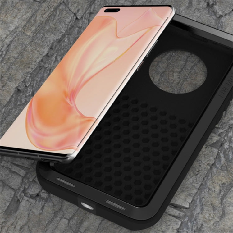 For Huawei Mate 40 Pro LOVE MEI Metal Shockproof Waterproof Dustproof Protective Case without Glass