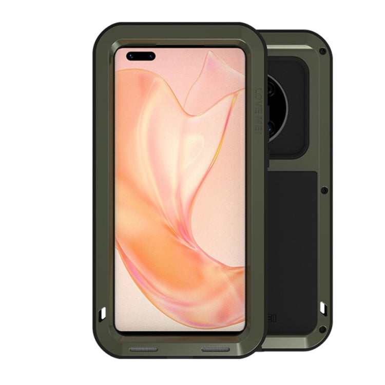 For Huawei Mate 40 Pro LOVE MEI Metal Shockproof Waterproof Dustproof Protective Case without Glass
