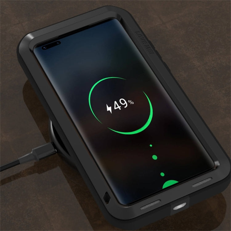 For Huawei Mate 40 Pro LOVE MEI Metal Shockproof Waterproof Dustproof Protective Case without Glass