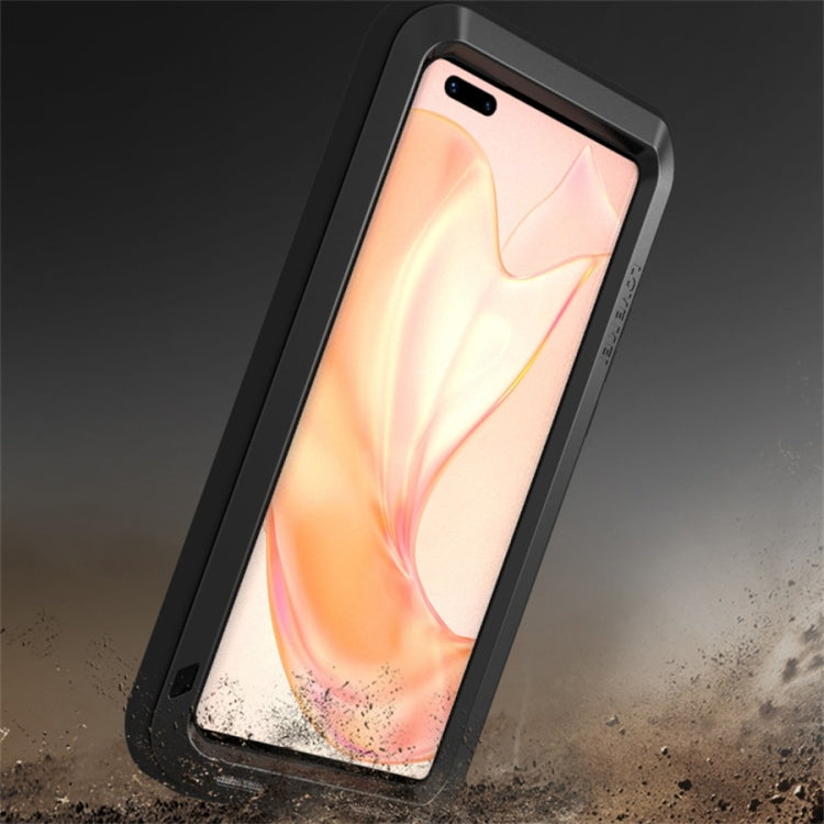For Huawei Mate 40 Pro+ LOVE MEI Metal Shockproof Waterproof Dustproof Protective Case without Glass
