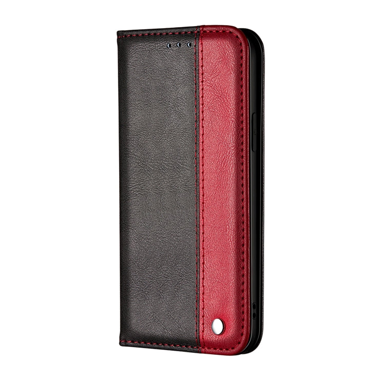For Samsung Galaxy A32 5G Business Solid Color Stitching Horizontal Flip Leather Case with Holder & Card Slots