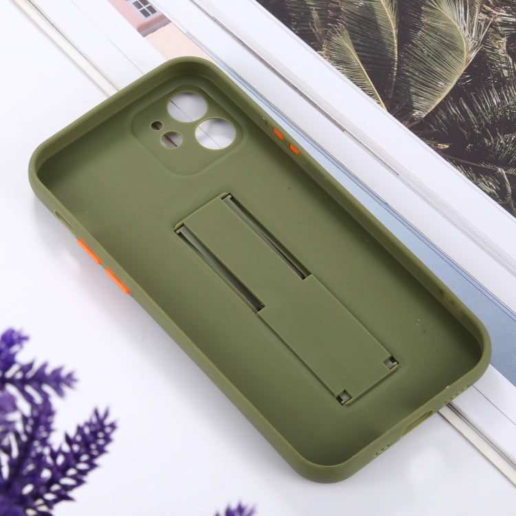 For iPhone 11 Pro Sliding Lens Cover Design Protective Case with Invisible Holder