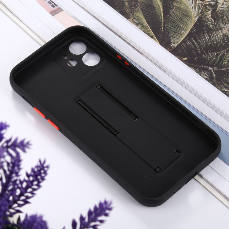 For iPhone 11 Pro Max Sliding Lens Cover Design Protective Case with Invisible Holder