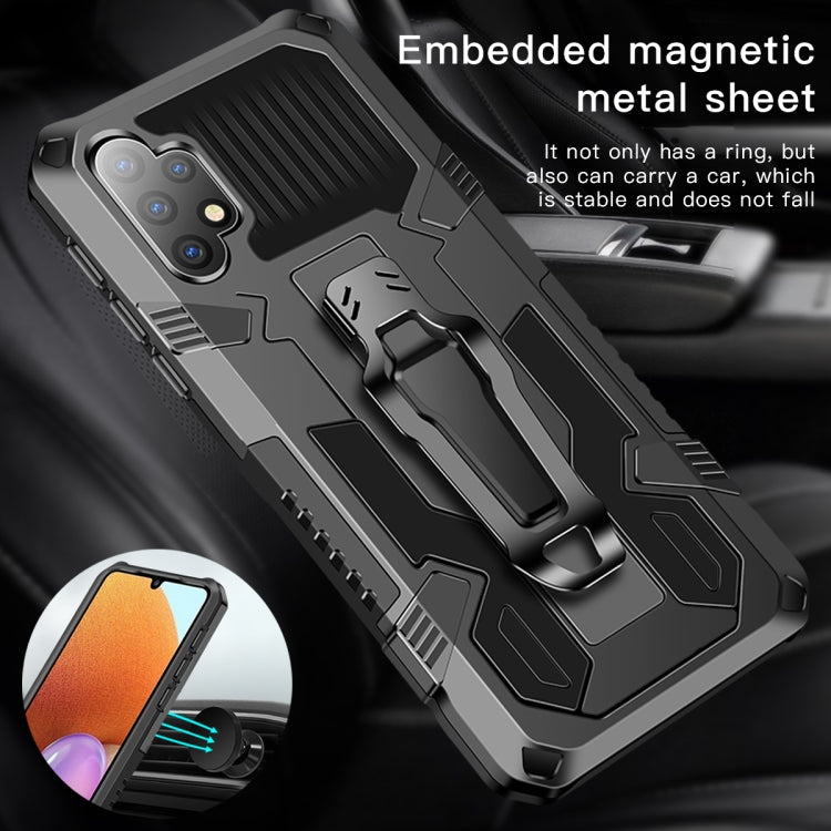 For Samsung Galaxy A32 4G Armor Warrior Shockproof PC + TPU Protective Case