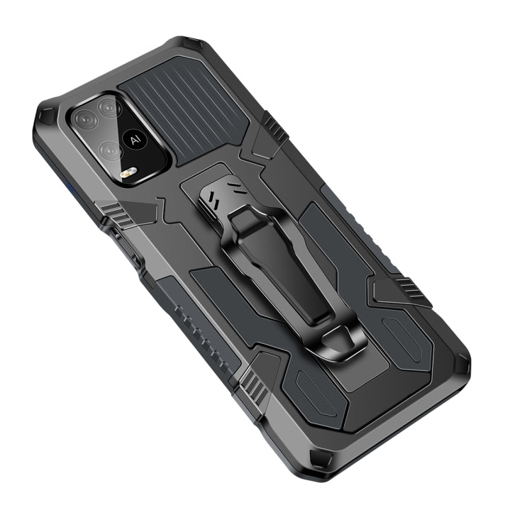 For OPPO A54 4G Armor Warrior Shockproof PC + TPU Protective Case