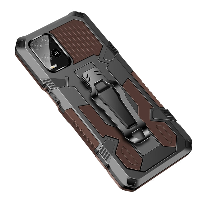 For OPPO A54 4G Armor Warrior Shockproof PC + TPU Protective Case