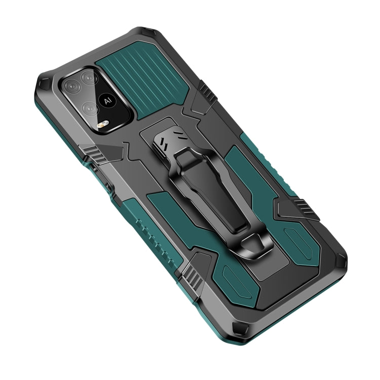 For OPPO A54 4G Armor Warrior Shockproof PC + TPU Protective Case