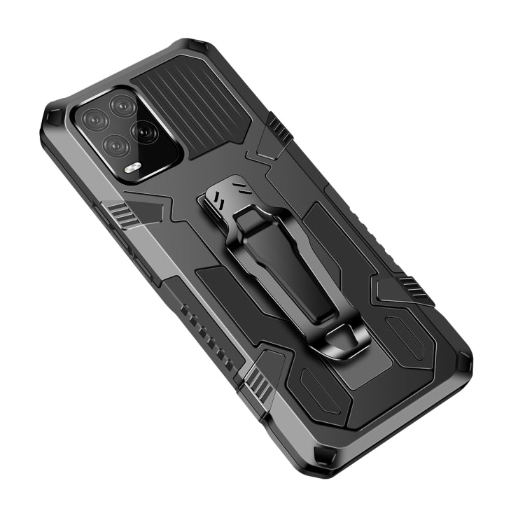 For OPPO Realme 8 / 8 Pro Armor Warrior Shockproof PC + TPU Protective Case