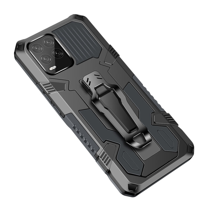 For OPPO Realme 8 / 8 Pro Armor Warrior Shockproof PC + TPU Protective Case