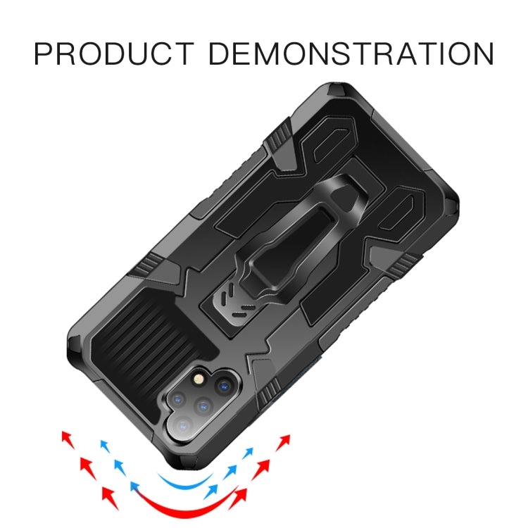 For OPPO Realme 8 / 8 Pro Armor Warrior Shockproof PC + TPU Protective Case