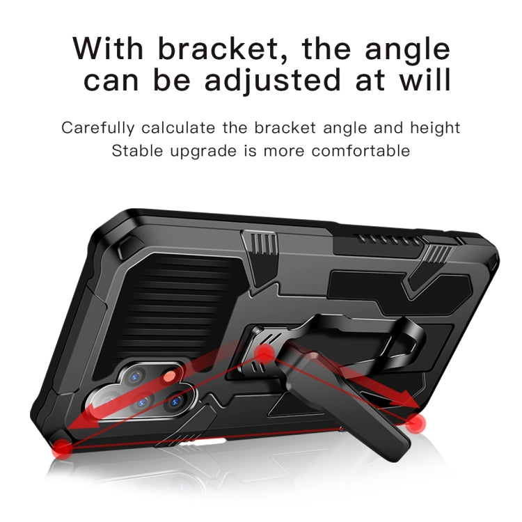 For OPPO Realme 8 / 8 Pro Armor Warrior Shockproof PC + TPU Protective Case