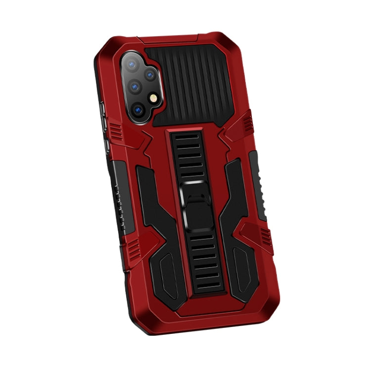 For Samsung Galaxy A32 4G Vanguard Warrior All Inclusive Double-color Shockproof TPU + PC Protective Case with Holder