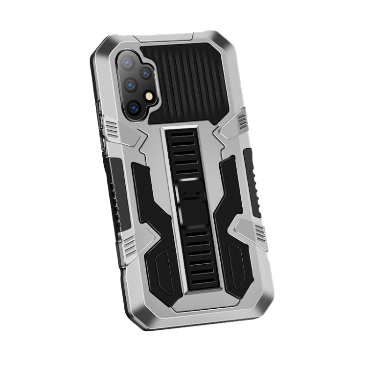 For Samsung Galaxy A32 4G Vanguard Warrior All Inclusive Double-color Shockproof TPU + PC Protective Case with Holder