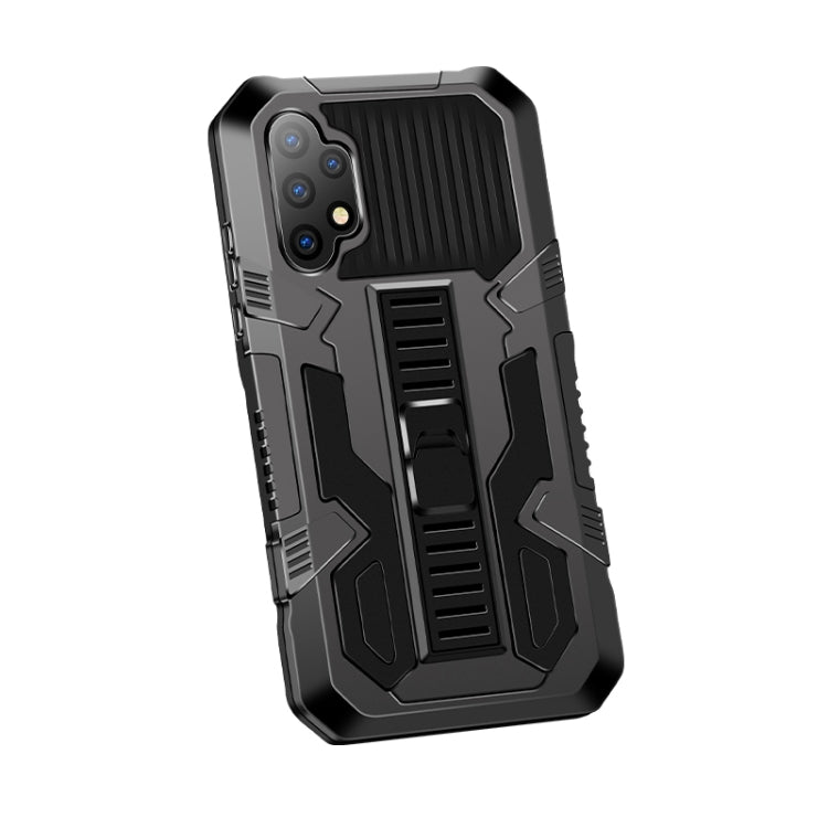 For Samsung Galaxy A32 4G Vanguard Warrior All Inclusive Double-color Shockproof TPU + PC Protective Case with Holder