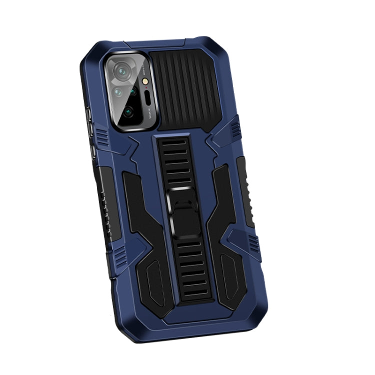 For Redmi Note 10 Pro / Note 10 Pro Max Vanguard Warrior All Inclusive Double-color Shockproof TPU + PC Protective Case with Holder