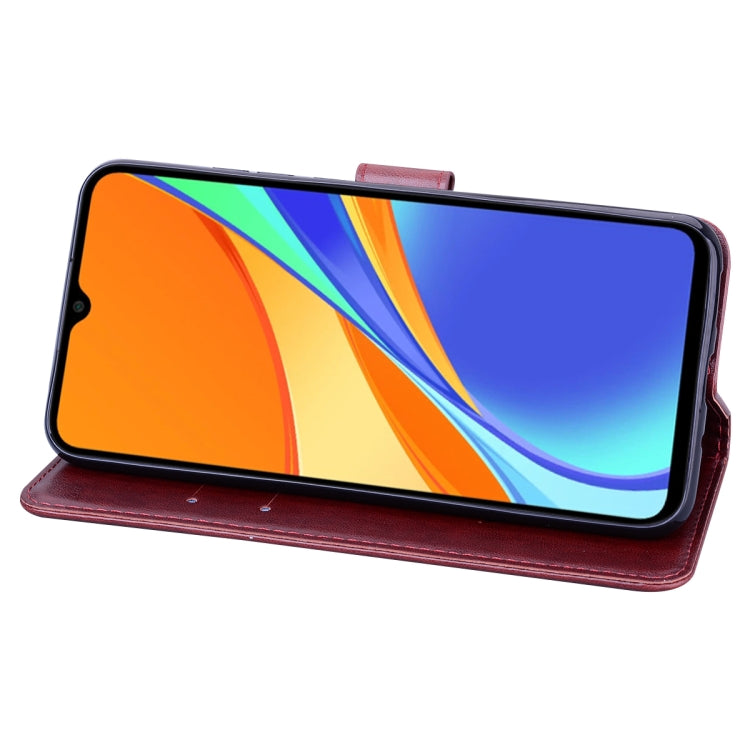 For Xiaomi Redmi 9T Rose Embossed Horizontal Flip PU Leather Case with Holder & Card Slots & Wallet