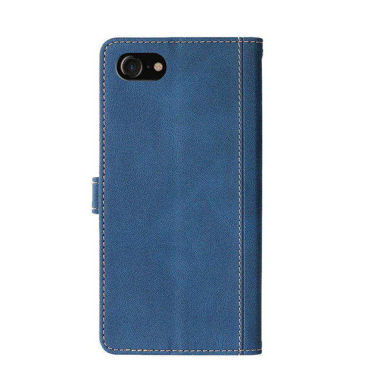 Stitching Skin Feel Magnetic Buckle Horizontal Flip PU Leather Case with Holder & Card Slots & Wallet For iPhone 6S Plus / 6 Plus
