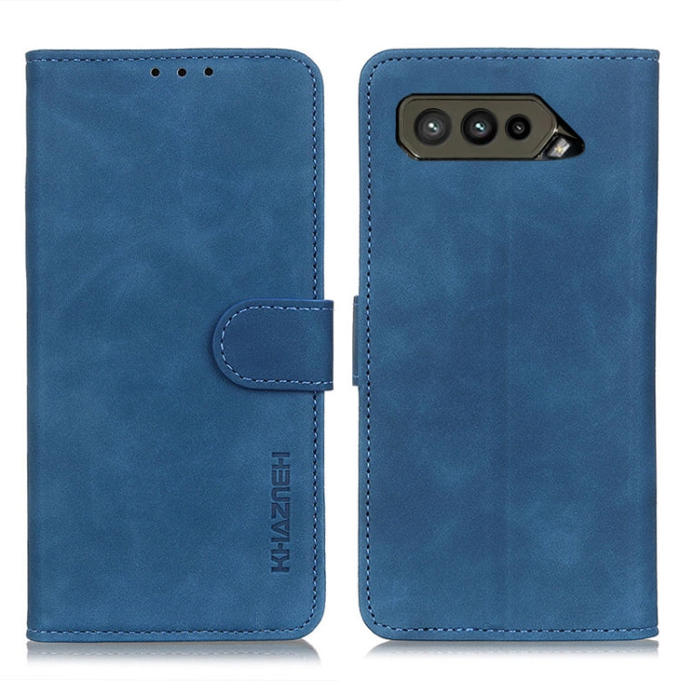 For Asus ROG Phone 5 KHAZNEH Retro Texture Horizontal Flip Leather Case with Holder & Card Slots & Wallet