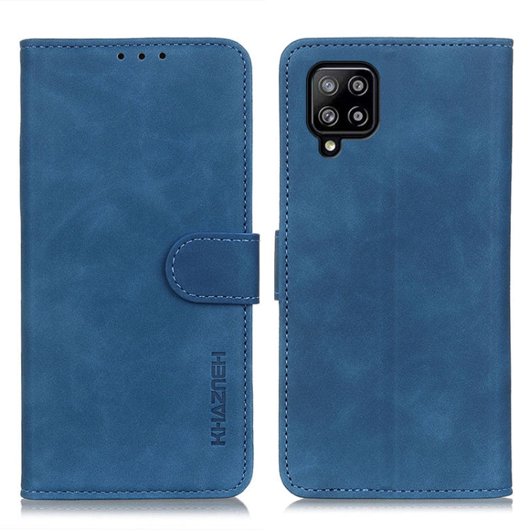 For Samsung Galaxy A22 4G(EU Version) KHAZNEH Retro Texture Horizontal Flip Leather Case with Holder & Card Slots & Wallet