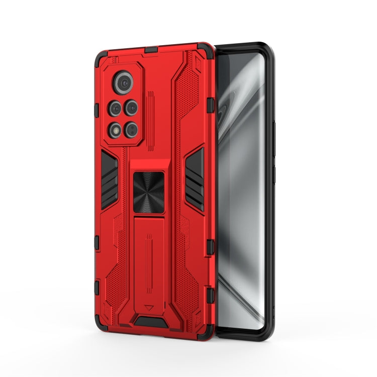For Honor V40 5G Supersonic PC + TPU Shock-proof Protective Case with Holder
