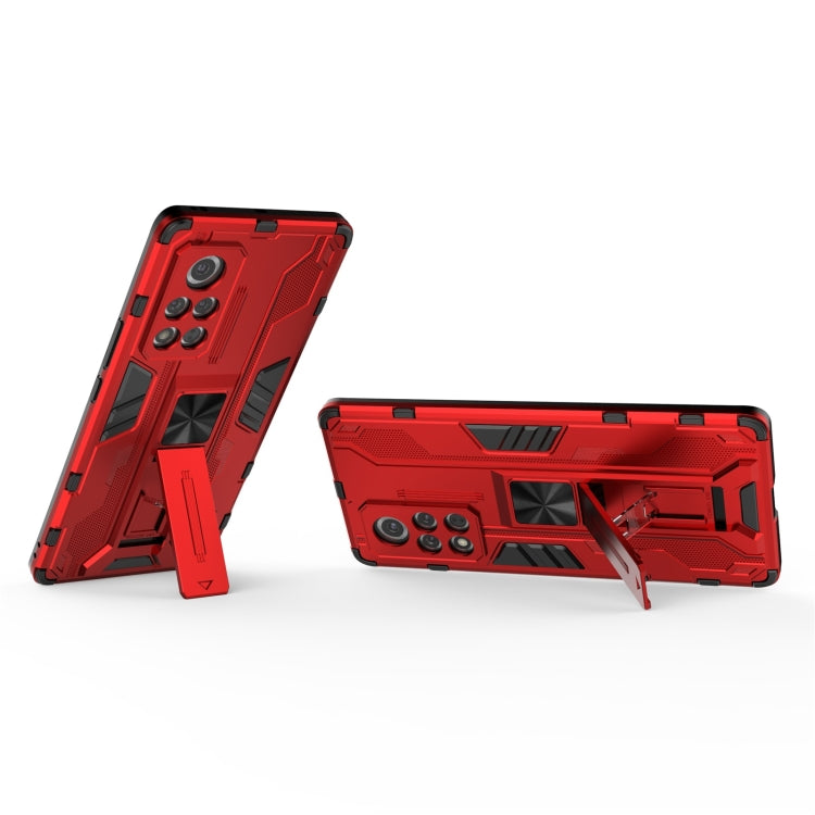 For Honor V40 5G Supersonic PC + TPU Shock-proof Protective Case with Holder
