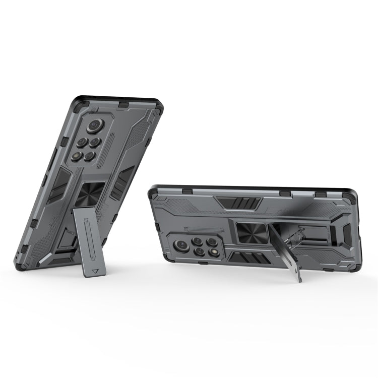 For Honor V40 5G Supersonic PC + TPU Shock-proof Protective Case with Holder