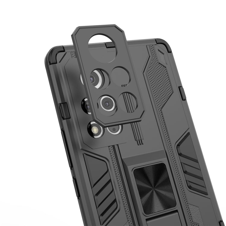 For Honor V40 5G Supersonic PC + TPU Shock-proof Protective Case with Holder