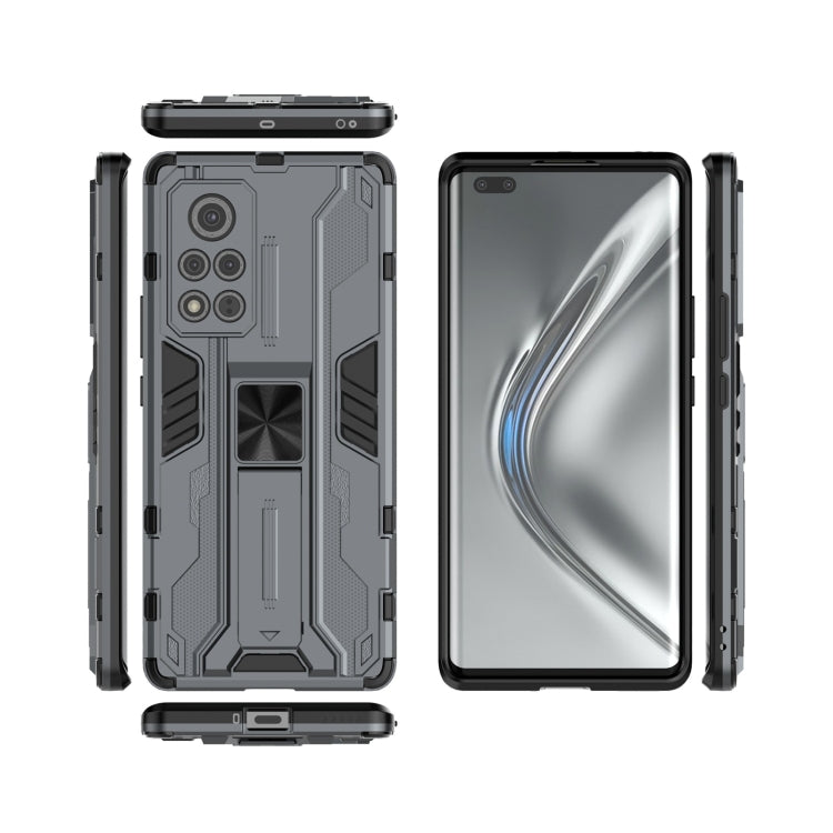 For Honor V40 5G Supersonic PC + TPU Shock-proof Protective Case with Holder
