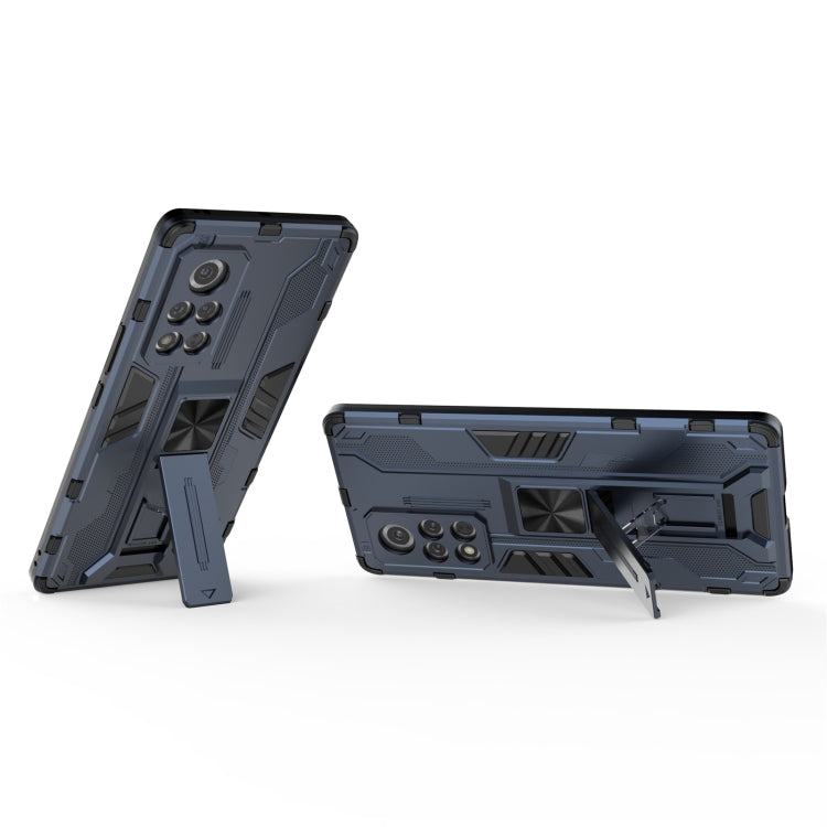 For Honor V40 5G Supersonic PC + TPU Shock-proof Protective Case with Holder