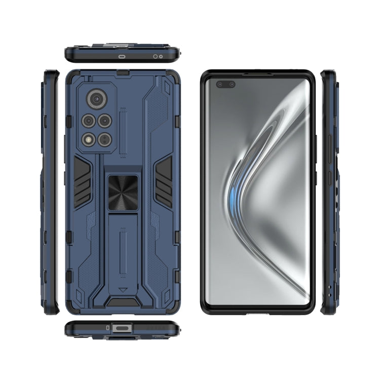 For Honor V40 5G Supersonic PC + TPU Shock-proof Protective Case with Holder