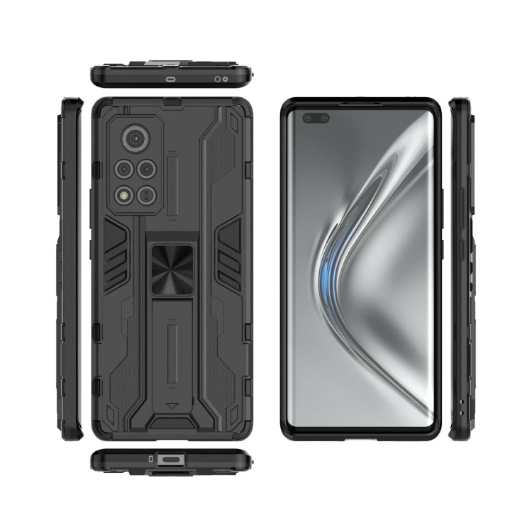 For Honor V40 5G Supersonic PC + TPU Shock-proof Protective Case with Holder