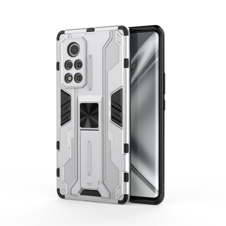 For Honor V40 5G Supersonic PC + TPU Shock-proof Protective Case with Holder