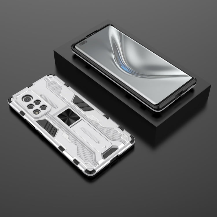 For Honor V40 5G Supersonic PC + TPU Shock-proof Protective Case with Holder