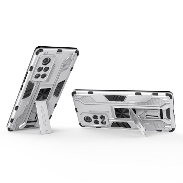 For Honor V40 5G Supersonic PC + TPU Shock-proof Protective Case with Holder