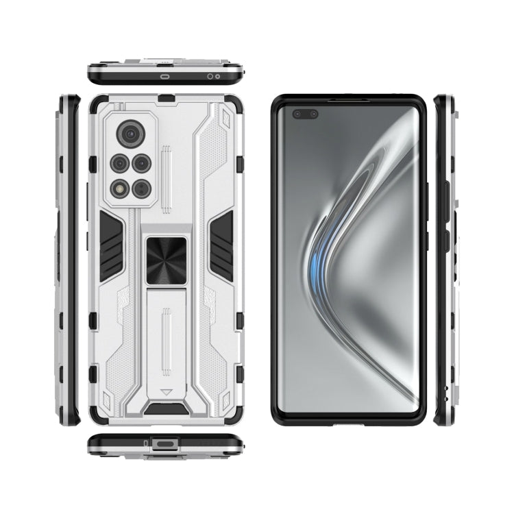 For Honor V40 5G Supersonic PC + TPU Shock-proof Protective Case with Holder