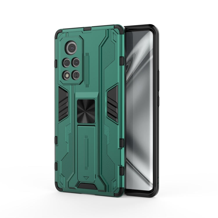 For Honor V40 5G Supersonic PC + TPU Shock-proof Protective Case with Holder