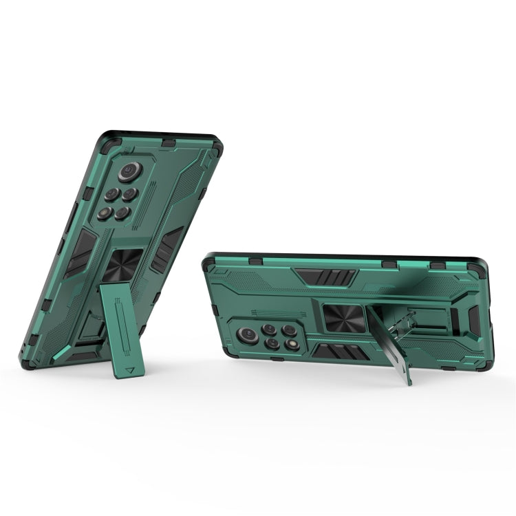 For Honor V40 5G Supersonic PC + TPU Shock-proof Protective Case with Holder