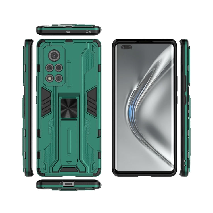 For Honor V40 5G Supersonic PC + TPU Shock-proof Protective Case with Holder